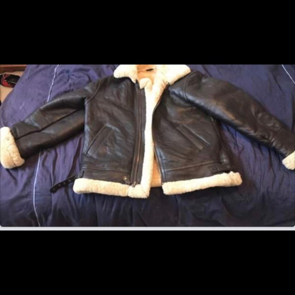 COPY - Wilson’s Genuine  shearling leather jacket